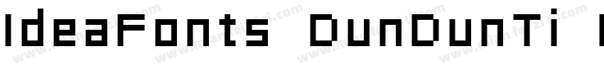 IdeaFonts DunDunTi F字体转换
